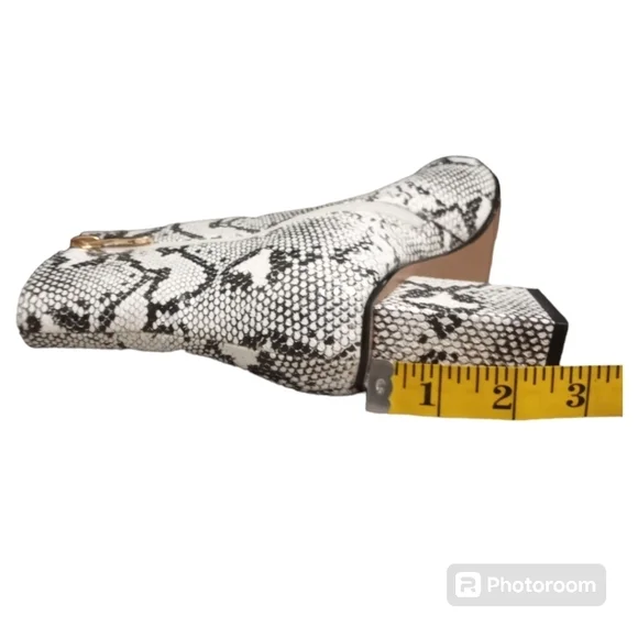 WETKISS Women's Snakeskin Ankle Boots Size 7.5 - Picture 13 of 15